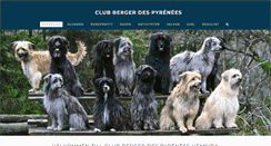 Desktop Screenshot of clubbergerdespyrenees.se